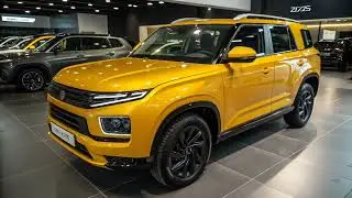 YouTube Title with India Motors Tata Sierra Returns 2025 Model Yellow Color