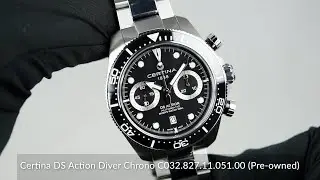 Certina DS Action Diver Chrono C032.827.11.051.00 (Pre-owned)