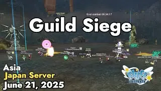 Guild Siege (Japan Server) June 21, 2025 | Flyff Universe