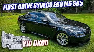 BMW E60 M5 CSL DCT Syvecs: ПЕРВЫЙ ТЕСТ-ДРАЙВ!: EP6 #s85DCT #DKGV10