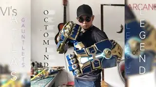 VI's ATLAS GAUNTLETS | ARCANE | LEAGUE OF LEGENDS 🔥#octomind #markgonzalesarts