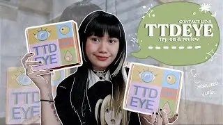 TTDEYE CONTACT LENS TRY-ON & REVIEW VLOG 👁️✨ | Ar. Kwin Yamashita #ttdeye #reviewvideo #reviewvlog