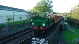 29/10/13, H class 263 arriving at Sheffield Park