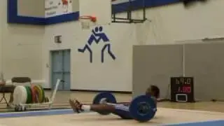 Clean and jerk lift gone terribly wrong