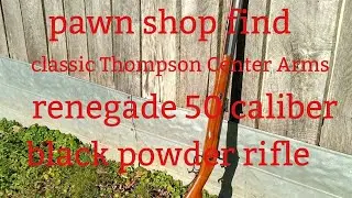 Винтовка под черный порох Thompson Center Arms Renegade 50 калибра.