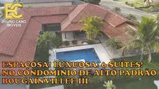 IMPECÁVEL casa térrea em 2 lotes com 6 suítes no condomínio Bougainvillee -Peruíbe SP | Litoral Sul