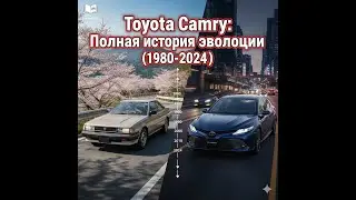 &laquo;Toyota Camry Evolution (1980-2024)&raquo;