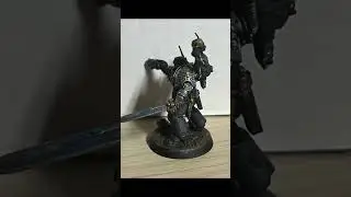 work in progress deathwatch and lt titus kitbash