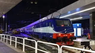 EXP96014 Roma Termini - Calalzo P.C.C. - vista interni + partenza da Roma Termini