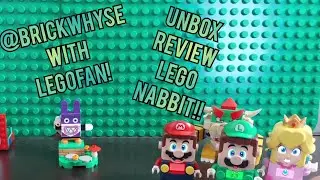 LEGO Super Mario Series 5 Nabbit! Unbox/Review 71410 Luigi/Princess Peach/Bowser