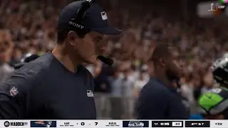 Super Bowl 60 Madden simulation  patriots vs Seahawks