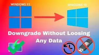 How To Downgrade Windows 11 To WIndows 10 Without Loosing Any Data