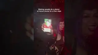 Dance for a free vape