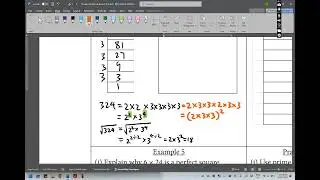 Sec 1 G3 Math - [1F.1] Square & cube root Part 1