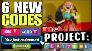 *NEW* PROJECT PLAYTIME MULTIPLAYER ROBLOX CODES | PROJECT PLAYTIME MULTIPLAYER CODES