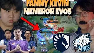 WHAT KIND OF FANNY PLAY IS THIS?! DRIVING EVOS CRAZY!! EVOS VS LIQUID MATCH 2 - MPL S18