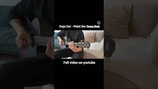 Paint the Town Red - Doja Cat Fingerstyle guitar cover #dojacat #dojacatcover #fingerstyle #acoustic