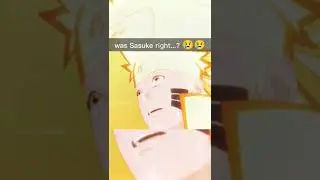 was Sasuke right...?