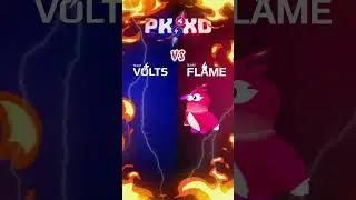 Left or Right Trend | Pk xd Volts vs Flame ⚡️🔥 #shorts