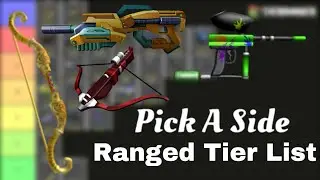 Pick a Side tier list (Ranged weapons only)