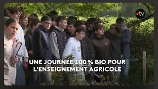 Ferme biologique : Des &eacute;tudiants ont pu visiter des exploitations en agriculture biologique