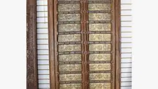 Authentic Elaborately Carved Antique Doors