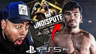 Manny Pacquiao On Undisputed Championship Edition Looks INSANE On the PS5 PRO!