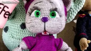 Амигуруми: схема Киса Лариса | Игрушки вязаные крючком - Free crochet patterns.