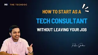 You can become a Tech Consultant from your side hustle