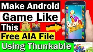 How To Make Game in Thunkable Or Makeroid Appybullder With Aia File