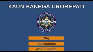 KBC Style Quiz Game in Unity | Interactive Quiz Project | Portfolio by Code and Beyond