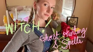 SHES A WITCH!! ghost hunting + spells & tarot