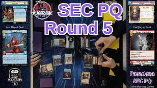 Talzin Yellow Force vs SEC Padmé Tarkintown | Swiss Rd 5 | Pasadena SEC PQ | Star Wars Unlimited