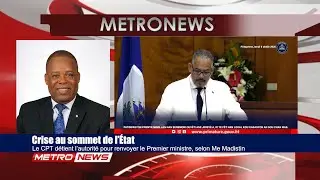 Le CPT détient l’autorité pour renvoyer le Premier ministre, selon Me Madistin