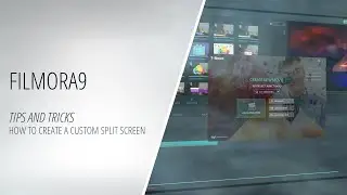 How to Create a Custom Split Screen (Wondershare Filmora) [Tutorial]