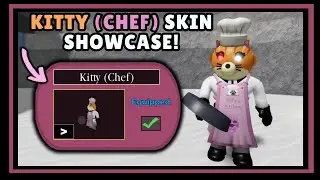 (DAY 20) 👨&zwj;🍳 KITTY (CHEF) Skin Showcase! | [Piggy Advent Calendar]