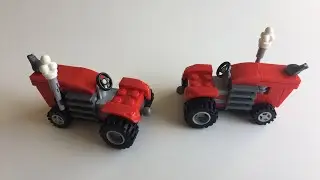 LEGO 40280 May 2018 Red Tractor Mini Model - Lego Speed Build