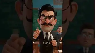 Panda in Hindi Medium Class?! | Funniest Classroom Chaos Ever! | #cartoon