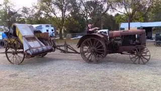 Vickers Tractor and Sunshine Harvester