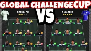 GLOBAL CHALLENGE CUP SEMI FINAL:DREAM FC VS REAL MADRID        DLS 22