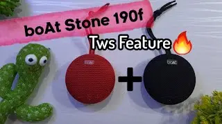 How to connect two boat stone 190f speaker through TWS feature || Full Details || Step by step 👍🏻