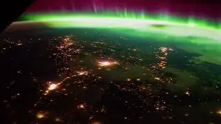 Stunning! Northern lights viewed from International Space Station