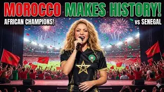 Morocco Champions of Africa 2026 🇲🇦🔥 Epic Victory Song vs Senegal | AFCON Final Anthem