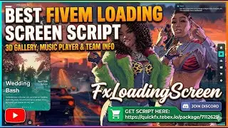 Best FiveM Loading Screen Script 2025 | 3D Gallery, Music Player & Team Info (FxLoadingScreen)