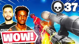 37 KILL WARZONE WIN w/ Bronny James & FaZe Temperrr!