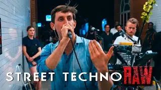 Live Techno Music In Berlin Streets: Gray Contrast Ft. Nick Howe On The Keys 🎹 Improvisation