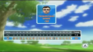 Nintendo Wii Sports Resort Golf 18 Holes -32 Under Par. Gameplay of each hole (Updated)