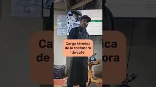Carga t&eacute;rmica de la tostadora de caf&eacute; #coffee #coffeelover #coffeetime #coffeelovers #coffeeaddict