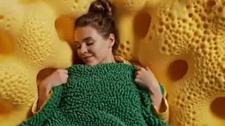 Luxurious and realistic Al bed AI ASMR sleep experience
