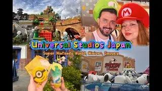 JAPONYA -  Universal Studios | Burası Devasa Bir Yer | Nintendo World - Minions - Jurassic Park